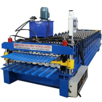 Cold Press Tile Roll Steel Profile Machine