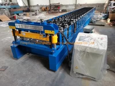 Galvanized Sheet Metal Floor Decking Floor Tile Making Roll Forming Machine