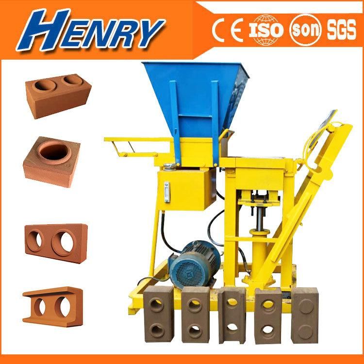 Hr2-25 Diesel I Shape Soil Paver Brick Machine