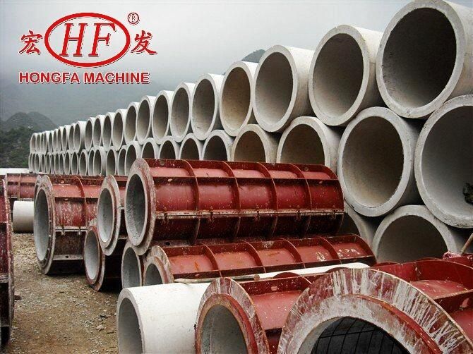 Hongfa Machinery Horizontal Concrete Pipe Making Machine