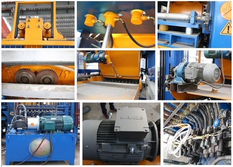 Qt8-15 Hydraulic Full Automatic Hollow Paving Solid Cement Concrete Brick Block Making Machine with Factory Price