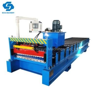 Corrugating Iron Sheet Roll Forming Making Machine