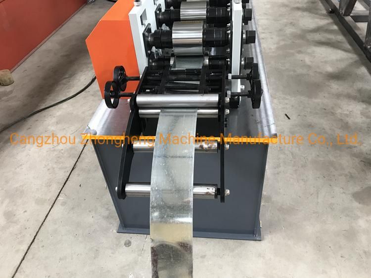 C Channel Roll Forming Machine with Punching Word, Holes Function for Drywall