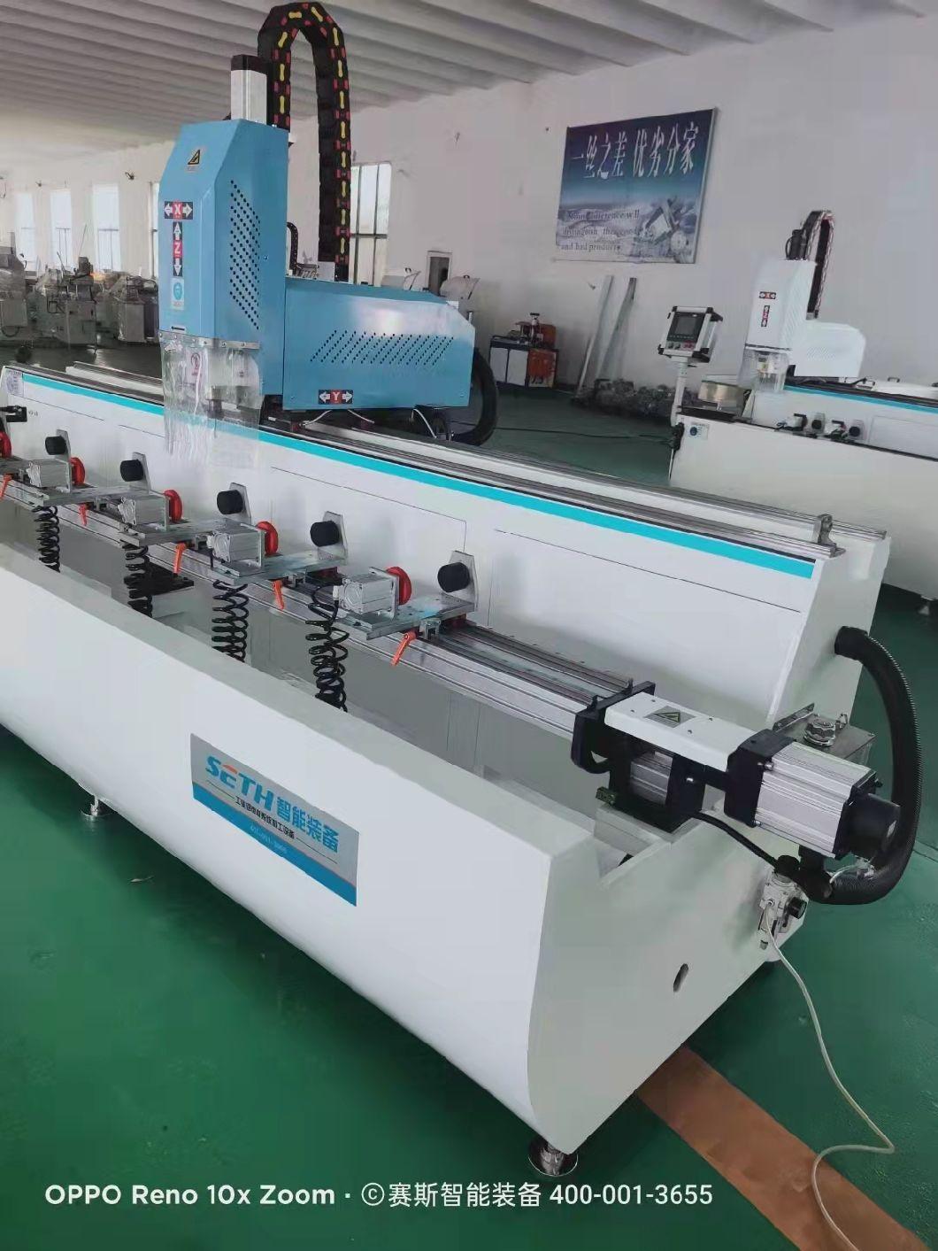 Window Door Making Machinery Aluminium Processing CNC Drilling Milling Machine