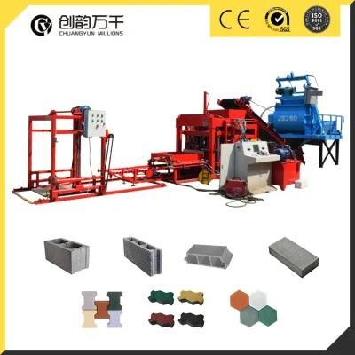 Qt 4-18 Hydraulic Pressure Cement Concrete Block / Brick Making Machine Used Brick Making Machine
