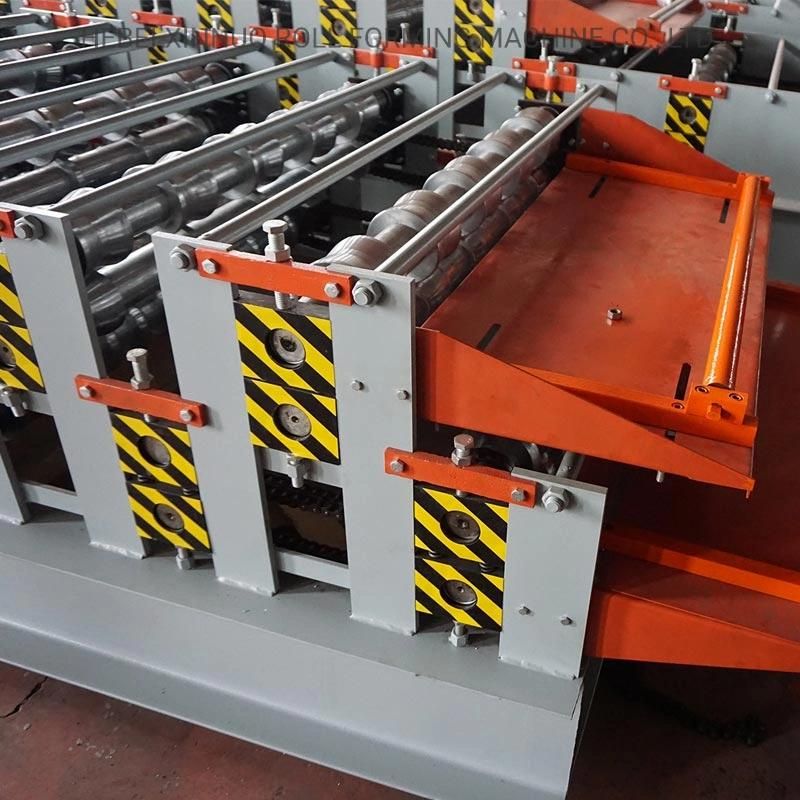 Double Layer Corrugated Roofing Sheet Metal Roll Forming Machine