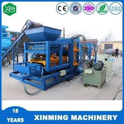 Qt4-15 Full Set Automatic Paving Stone / Hollow Block /Brick Making Machine for Construction
