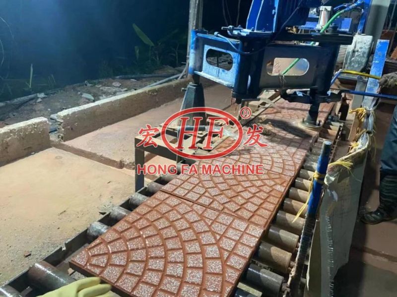 Double Layer Concrete Tile Press Mosaic Flooring Terrazzo Tile Making Machine Price in Bolivia