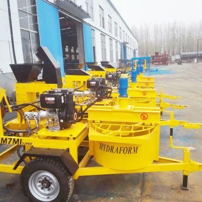 M7mi Interlocking Brick Machine in Indonesia