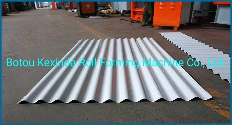 Crrugated Roof Metal Steel Sheet Roll Forming Machine