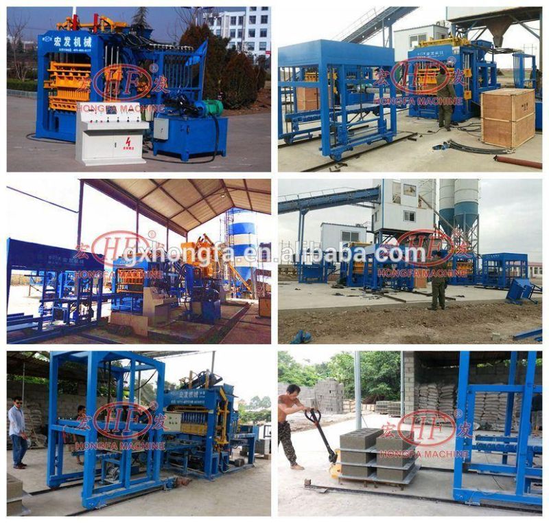 Qt4-15s Paving Stone Concrete Machinery Portable Concrete Mixer Building Machinery