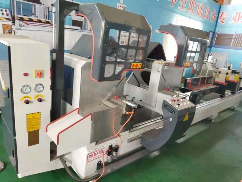 Ljz2-CNC-550X4200 Double-Head Saw 45° CNC Cutting Machine for Aluminum Material