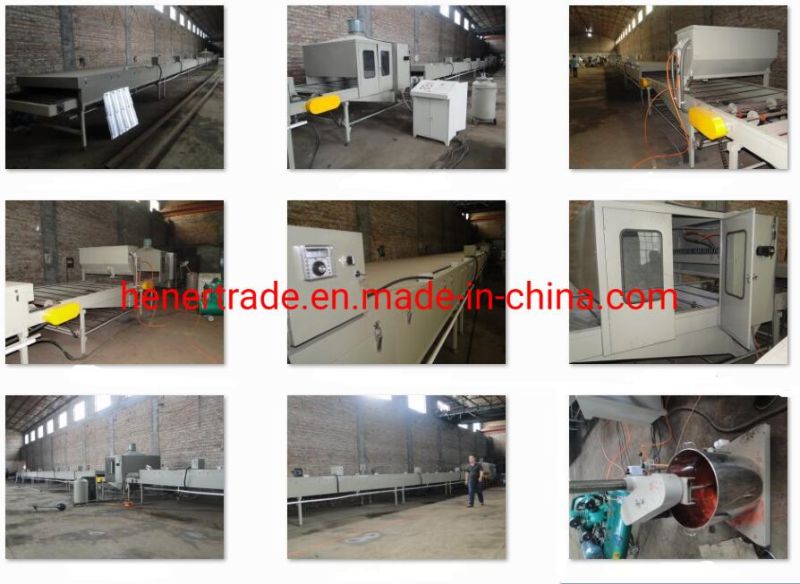 Fully Automatic Production Line of Colorful Residential Stone Coated Metal Steel Roofing Tile Production Line Making Machine