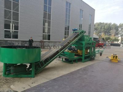 Qt4-25 Automatic Cement Paving and Hollow Block Brick Making Machine