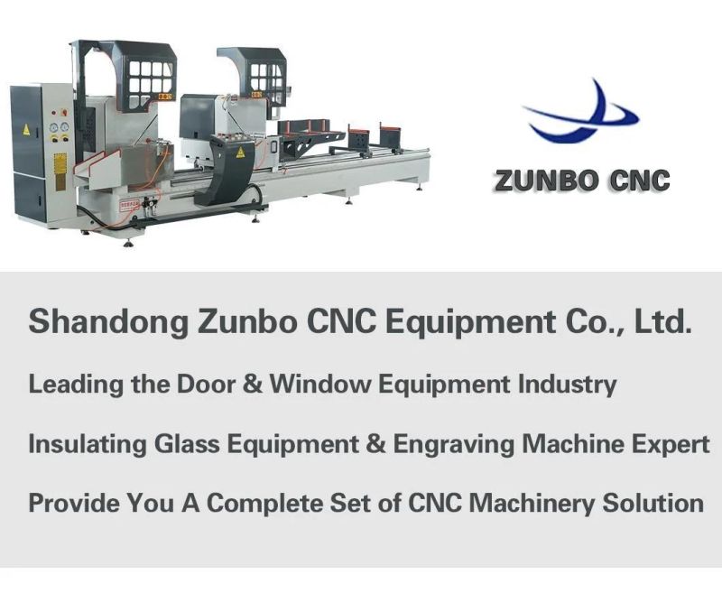Lzj-120 Synchronous CNC Corner Combining Machine of Aluminum Window Door Making Machine Corner Machine
