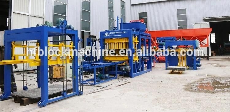 Qt8-15 Hydraulic Fully Automatic Concrete Block Machine