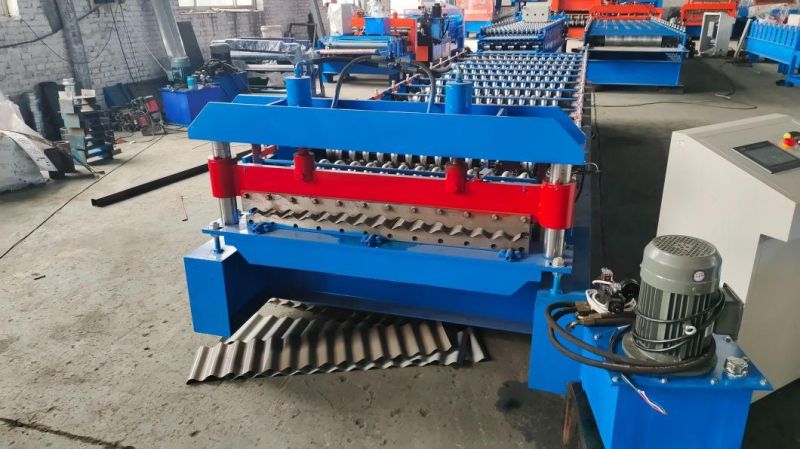 High Quality Galvanized Metal Roofing Sheet Corrugating Iron Sheet Roll Forming Making Machine