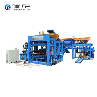 Qt12-15 Hot Selling Cement Pavement Hollow Brick Type Brick Making Machine