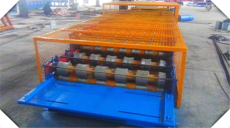 Rolling Machine Supllier, Roof Panel Steel Plate Corrugated Machine, Double Layer Roofing Sheet Making Machine