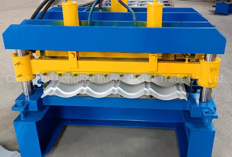 Made in China Glazed Tile Color Roof Roll Forming Machine