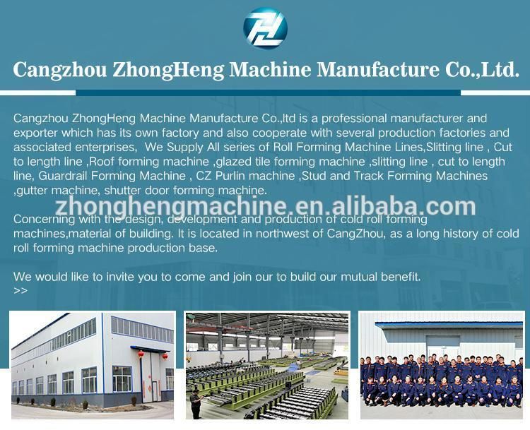 Profiled Steel Sheet Concrete Slab Plate Floor Decking Panel Roll Forming Machine with PLC Control