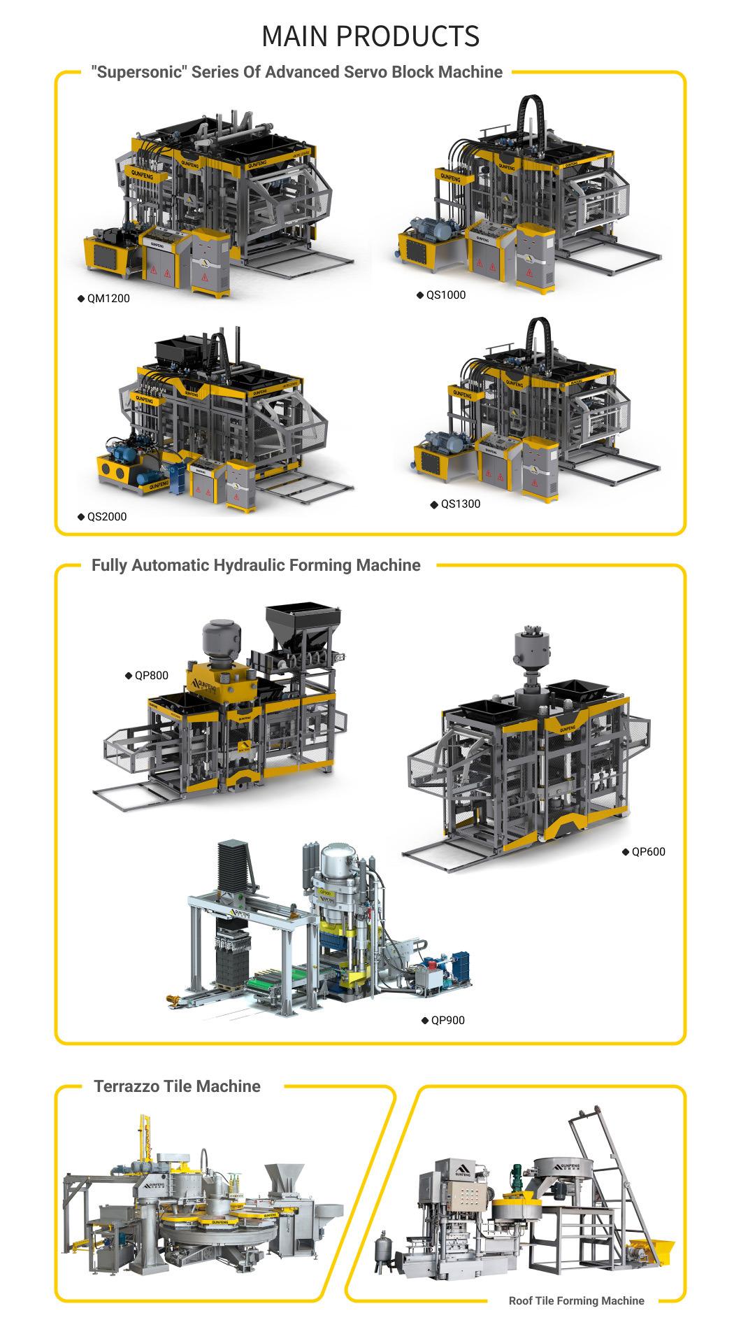 PLC, Pressure Vessel, Motor Automatic Block Making Paver Forming Machine