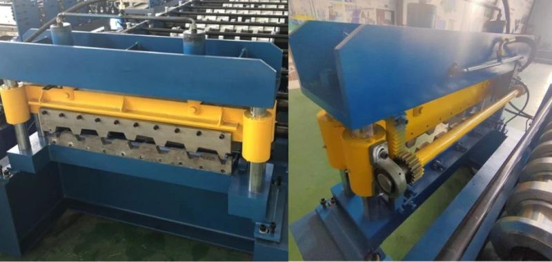 Hot Sales 750 Floor Pressure Tile Machine Galvanized Steel Floor Deck Tile Roll Forming Machine