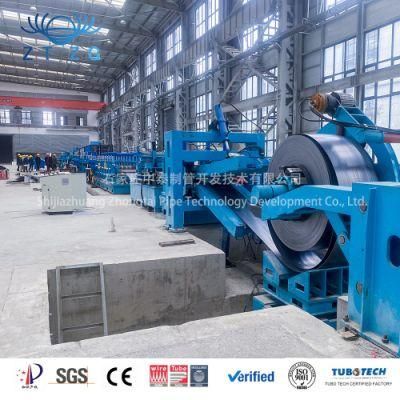 Ztf Craft Tube Mill with Ms Steel Square Pipe Making Machine for Pipe Mill Rolling