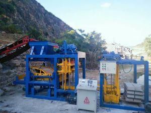 Medium Qt4-25 Fully Automatic Curb Stone Block Machine/Pavement Brick Machine