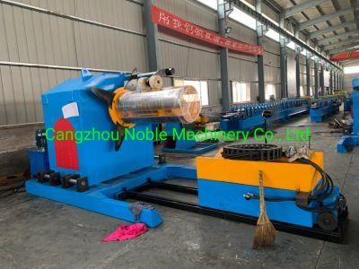 Hydraulic Decoiler with Coil Car Full-Automatic Metal Sheets Decoiler