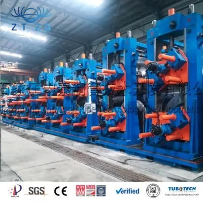 Easy to Operate H. F Welded Pipe Production Line Carbon Steel Tube Making Machine