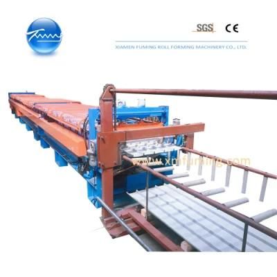 Customized New Stone Coated Roof Tile Making Machine Floor Decking