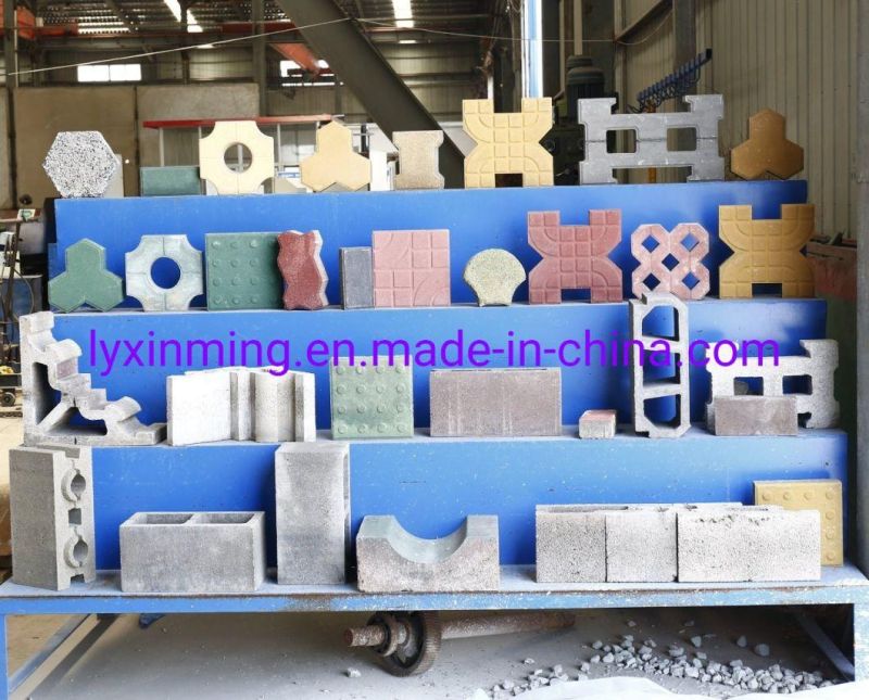 Full-Automatic Hydraulic Brick Making Machine Qt10-15 Block Forming Machine