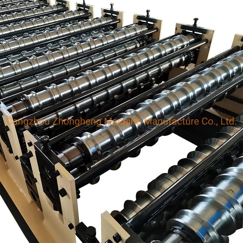 Double Layer Roof Sheet Forming Machinery Corrugated Sheet Forming Machine