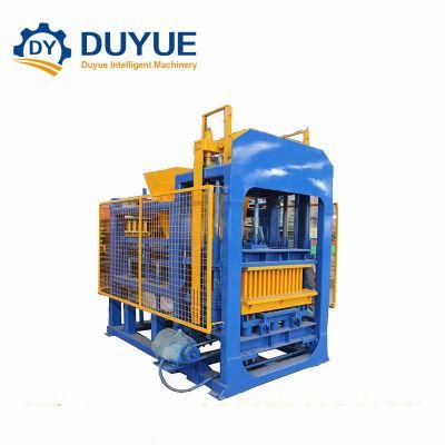 Qt6-15 Concrete Cement Block Machine, Brick Moulding Machine, Interlocking Paving Mould, Hydraulic Brick Making Machine