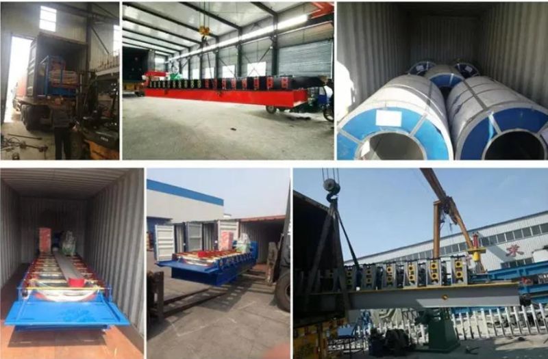 Hot Selling Trapezoidal Roofing Corrugated Sheet Double Layer Roll Forming Machine