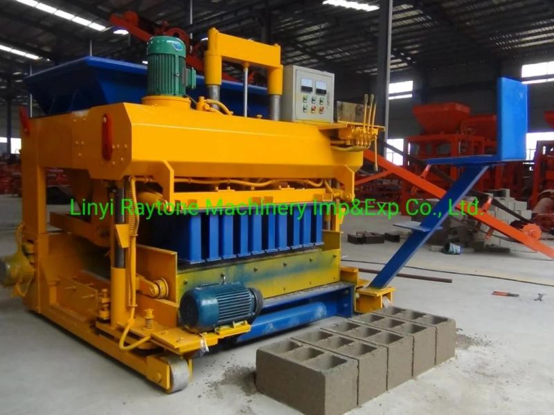 Qtm4-45 China Brick Forming Machine Egg-Laying Block Moulding Plant Concrete Block Machine