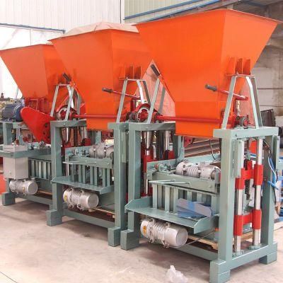 High Quality Qmj4-35c Semi Automatic Interlocking Block Brick Making Machinery for Sale