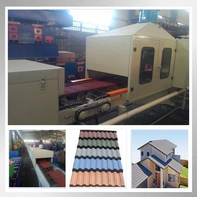 Metal Sheet Stone Coated Roofing Panel Production Line