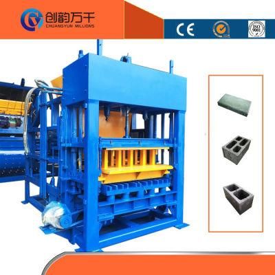 Qt4-15 Cinder Block Maker Concrete Brick Hollow Block Paver Making Machine