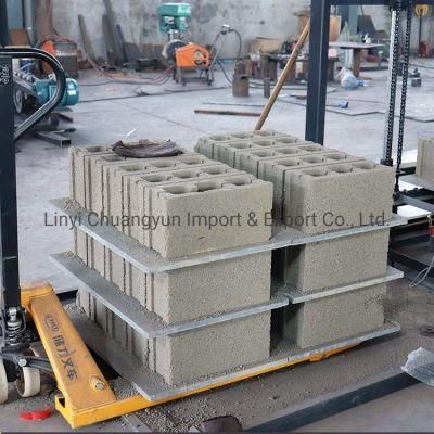 Qt4-20 Automatic Hydraulic Concrete Block Machine Production Line