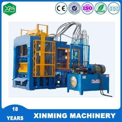 Qt8-15 Hydraulic Full Automatic Hollow Paving Solid Cement Concrete Brick Block Making Machine with Factory Price