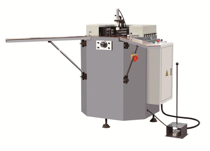 Single Point Corner Crimping Aluminium Window Door Machinery