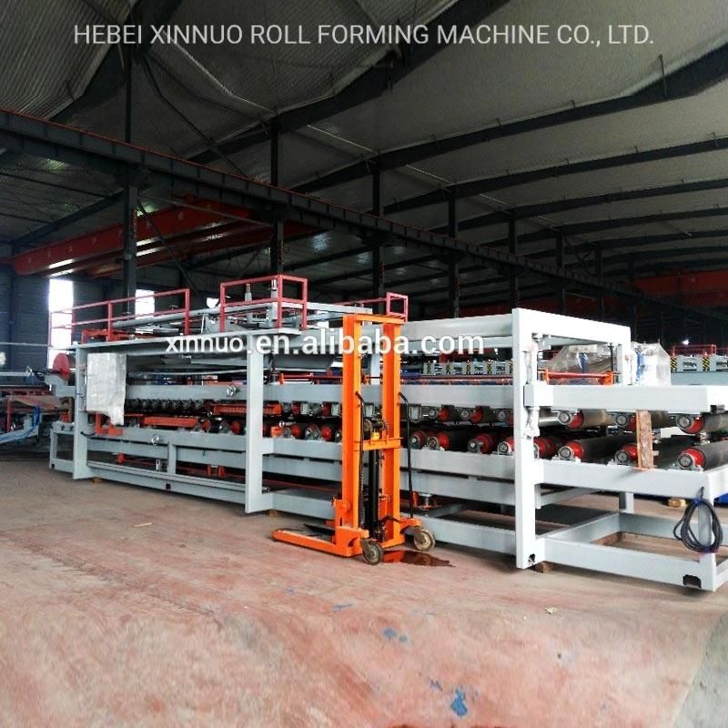 Xinnuo Rockwool Roofing Steel Panel Sandwich Production Line