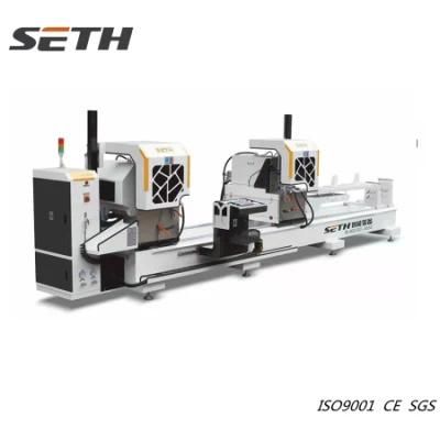 Window Machine CNC Heavy-Duty Double-Head Precision Cutting Saw Cutting Machine for Aluminum Profile