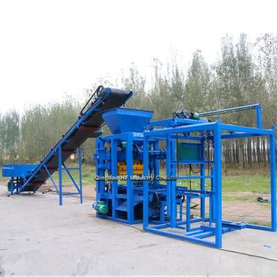 Qt4-26 Concrete Block Making Machine Block Machine Maker Small Investment Concrete Brick Machine Cement in Mexico