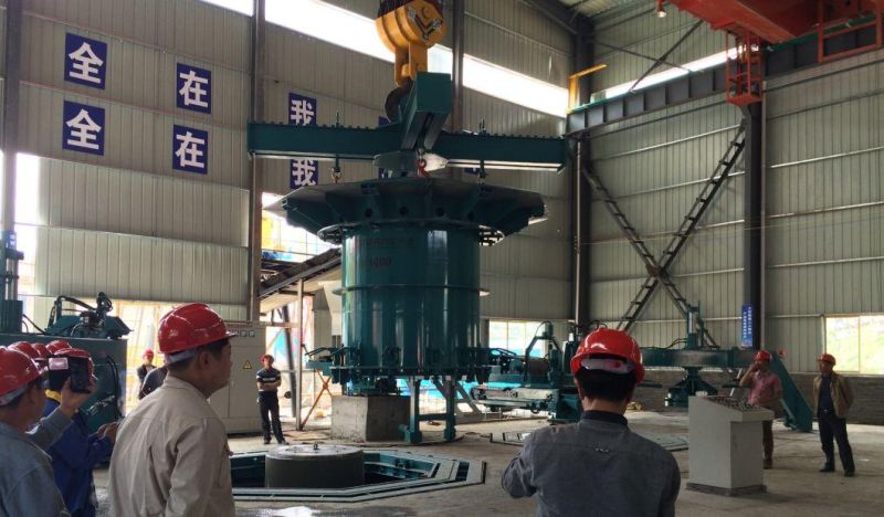 High Efficiency Mandrel Vibration Concrete Pipe Making Machine 800-2400