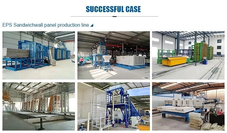 Precast EPS Concrete Sandwich Wall Panel Production Line EPS Sandwich Panel Machine