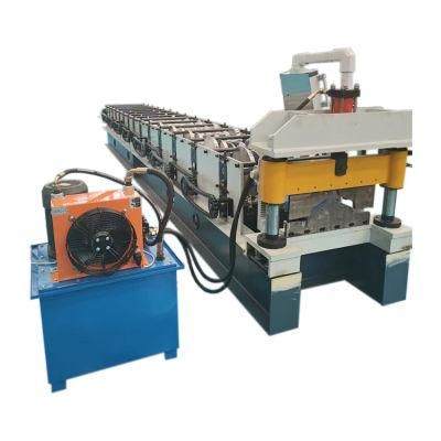 Galvanized Roof Ridge Metal Steel Roof Ridge Cold Roll Forming Machine