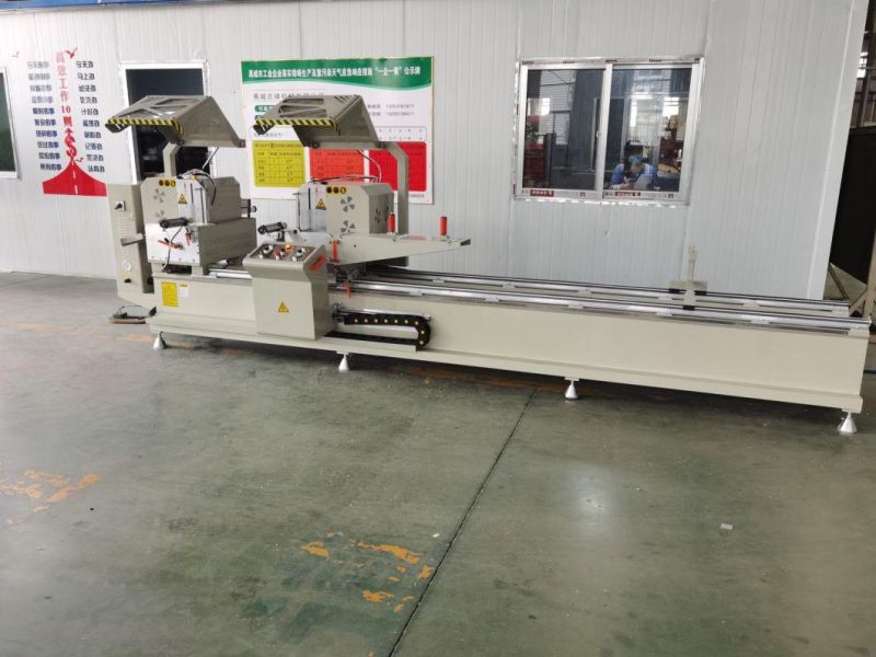 CNC Double Head Cutting Saw for Making Aluminum Window and Door